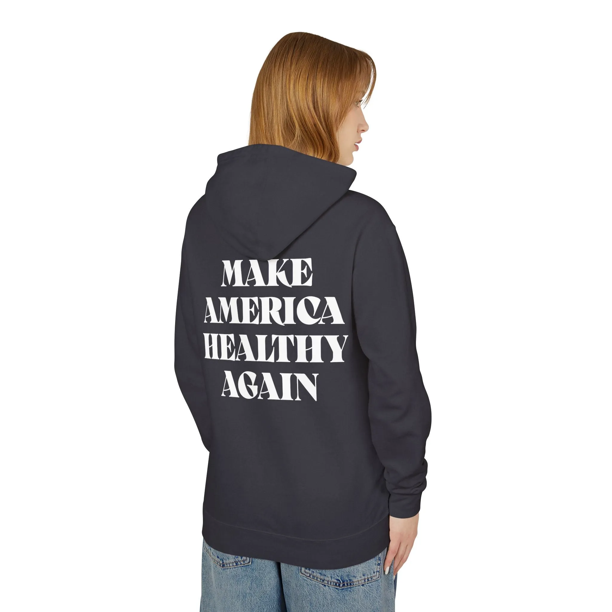 100% Cotton Make America Healthy Again Hooded Sweatshirt