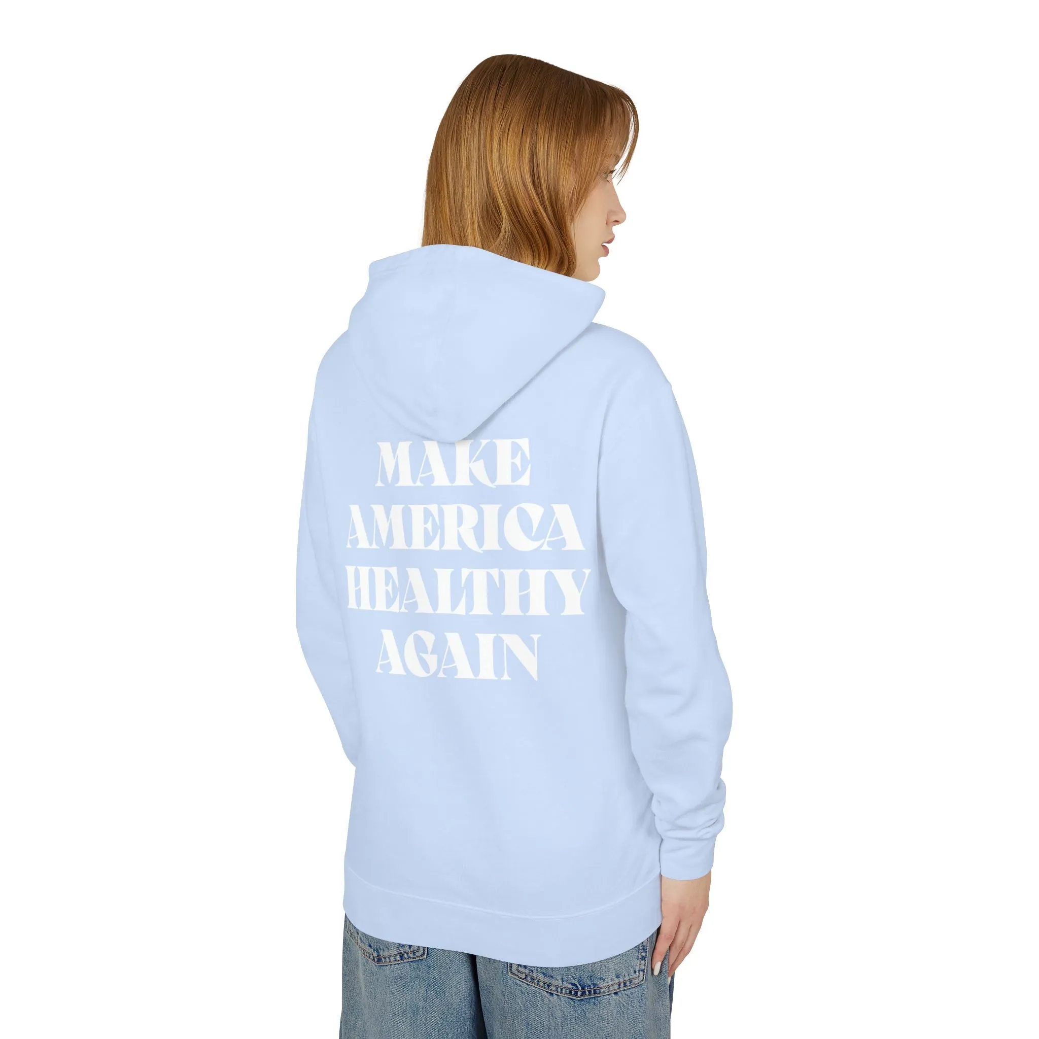 100% Cotton Make America Healthy Again Hooded Sweatshirt