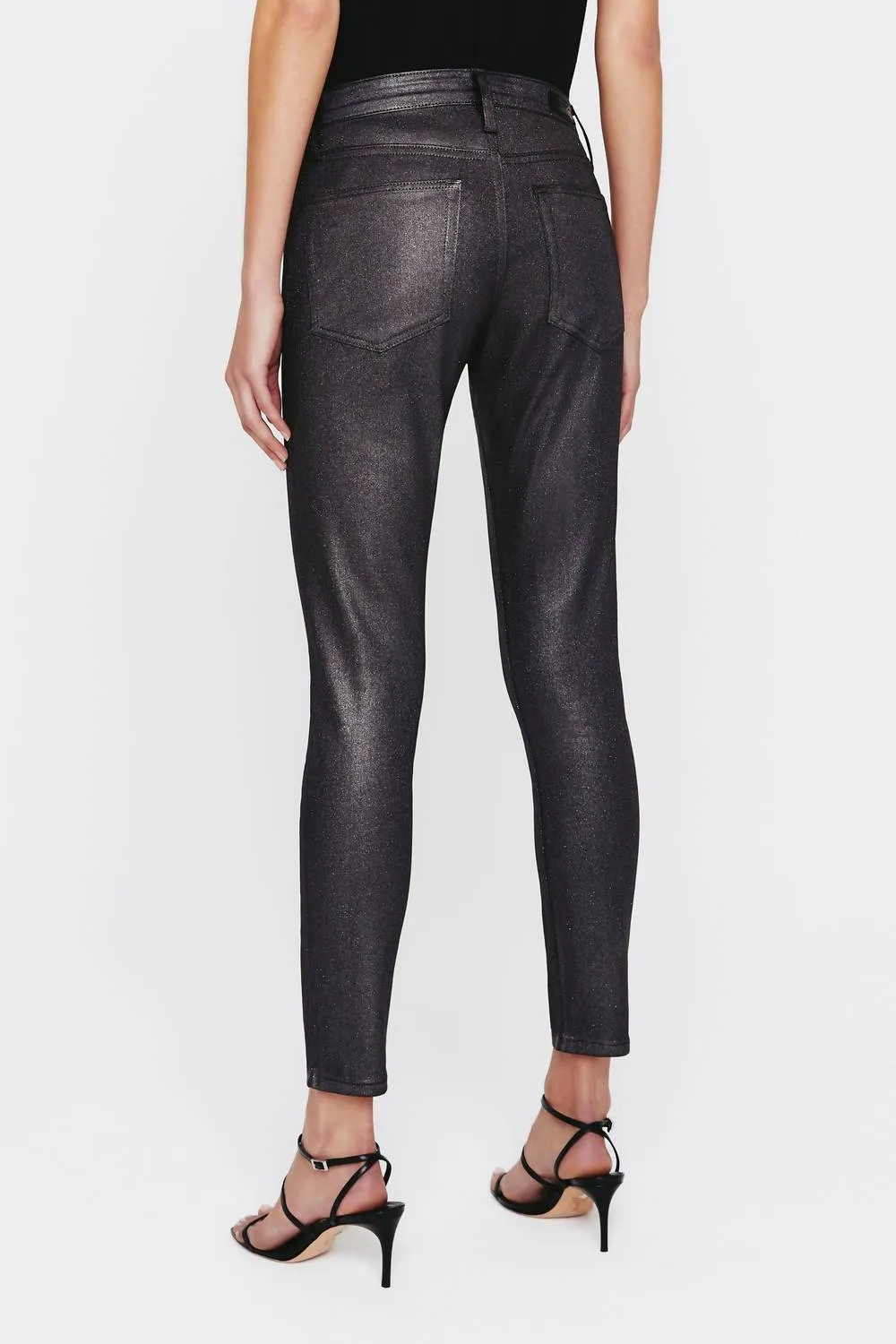 Ag Jeans - Farrah Coated Skinny Ankle Jean
