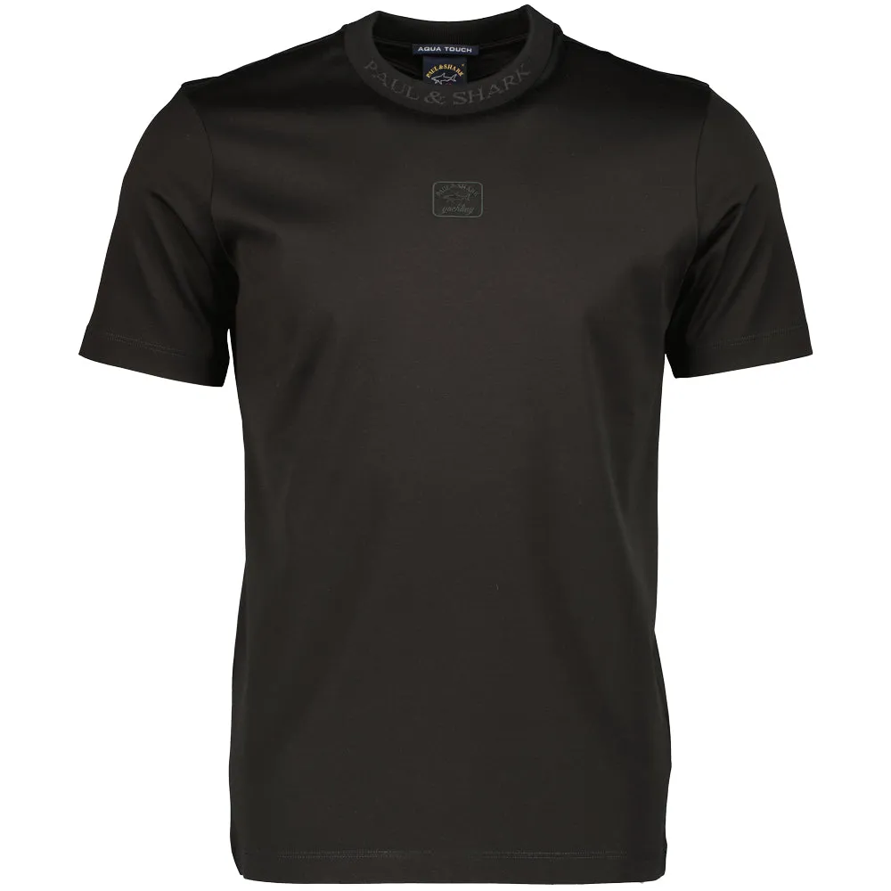 Aqua Interlock Cotton T-Shirt