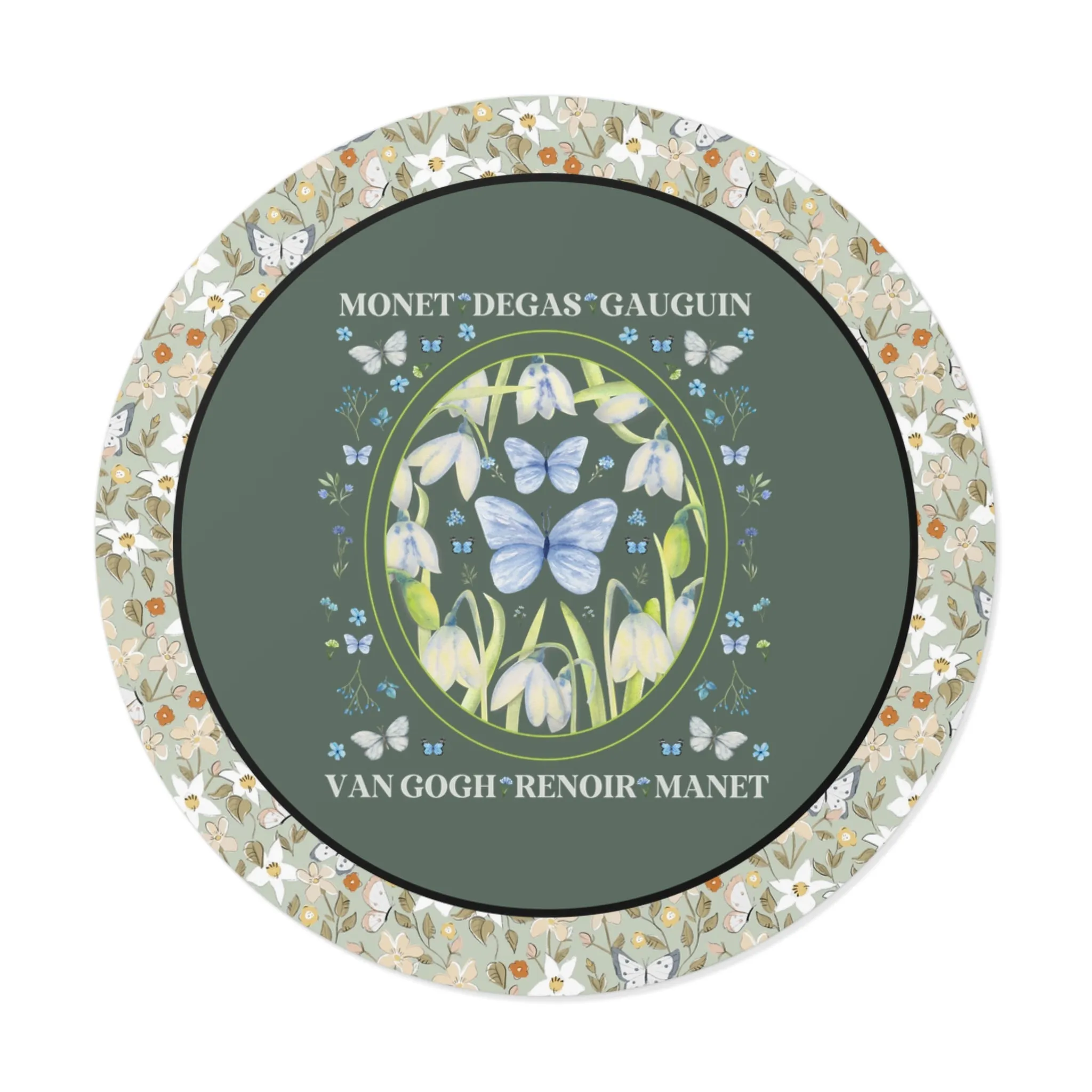 Boho Impressionist Artist Sticker