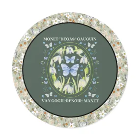Boho Impressionist Artist Sticker