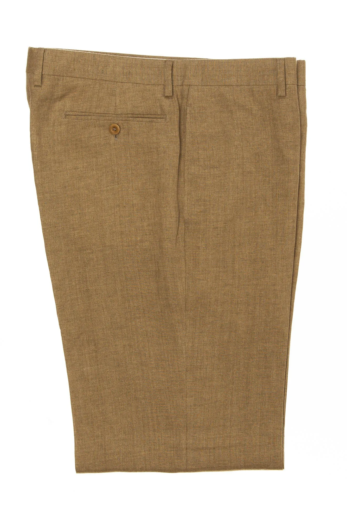Hermes - Mustard Green Linen Pant - IT 54