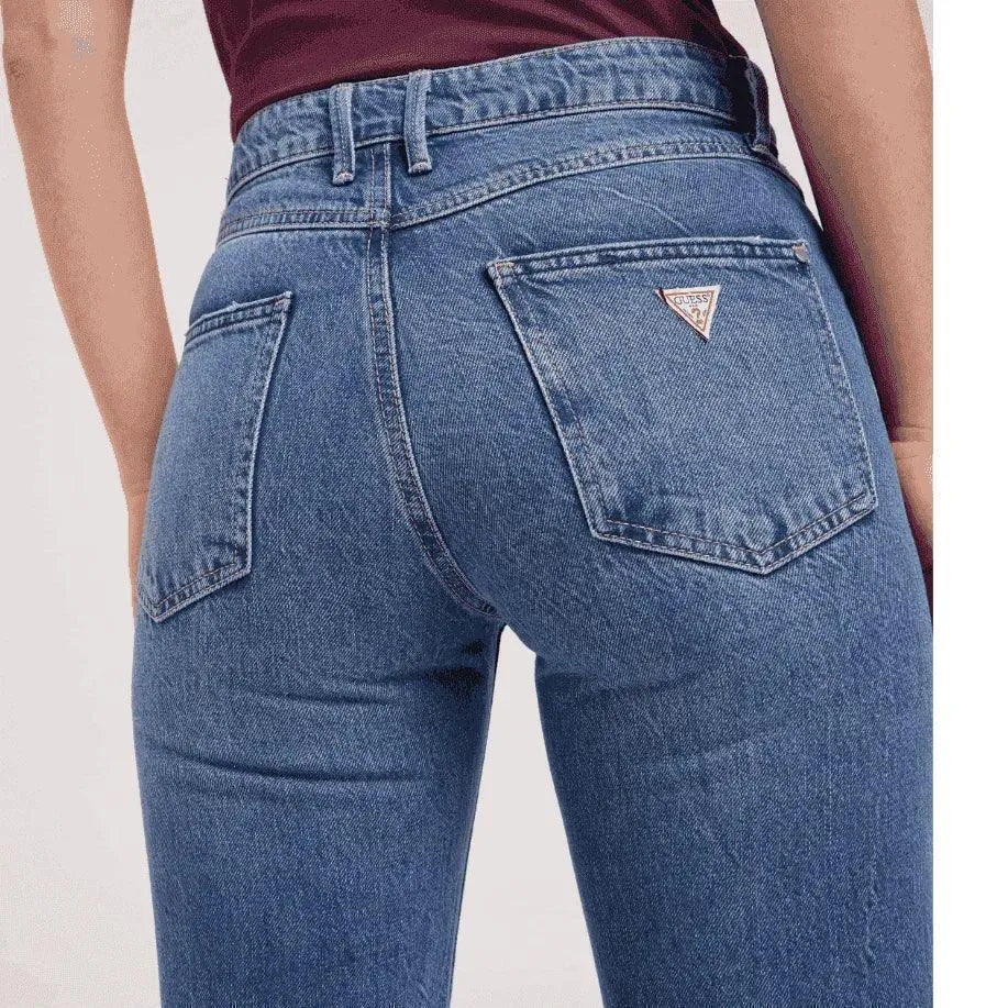 NWT- Guess Denim 'Straight High' 1981 Jeans -Size 31