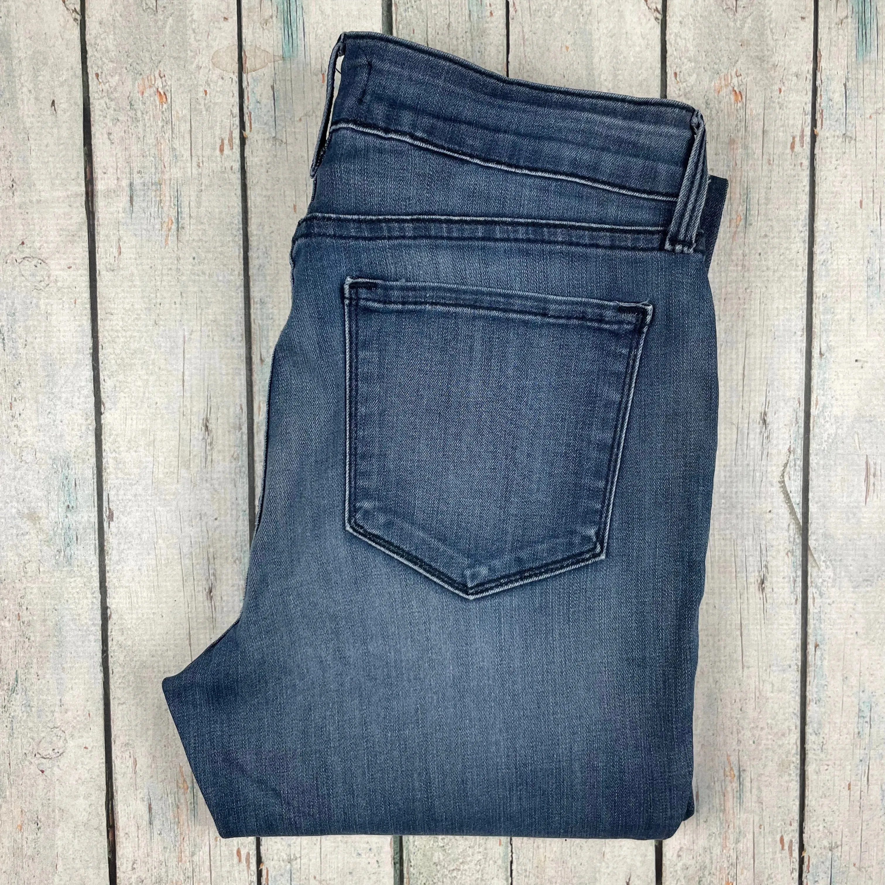 NYDJ Lift & Tuck 'Legging' Zip Detail Jeans -Size 4 US or 8 AU