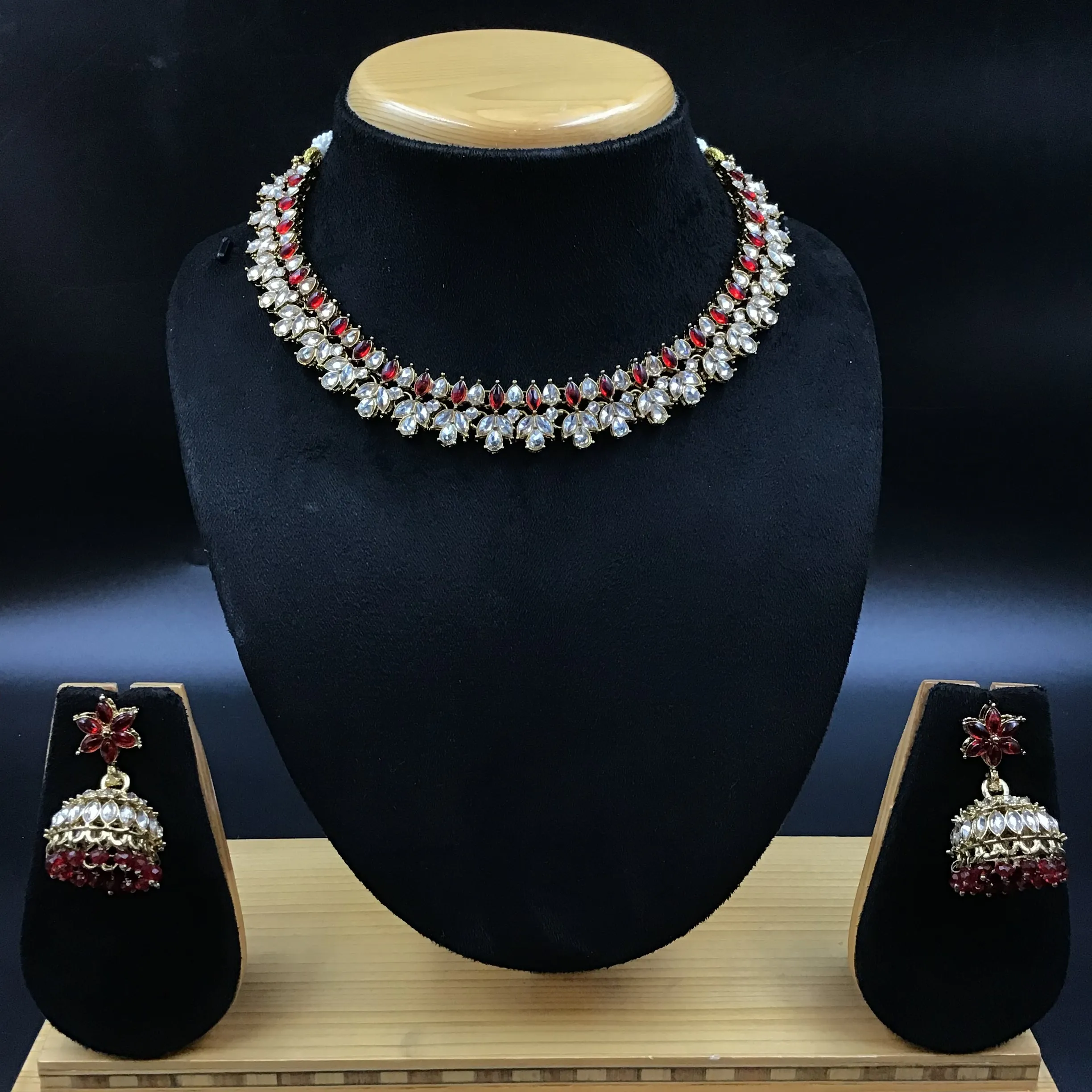Round Neck Antique Necklace Set 7191-33