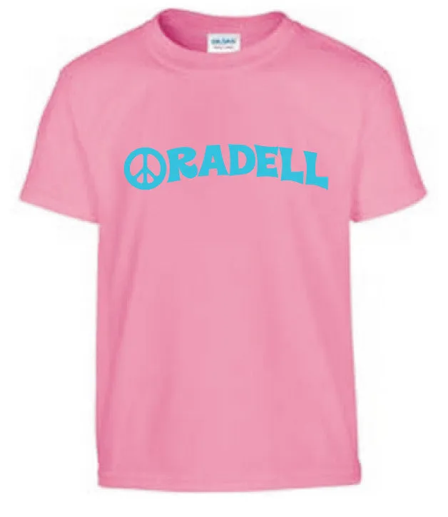 Short Sleeve T-Shirt <br>AZALEA with TEAL INK