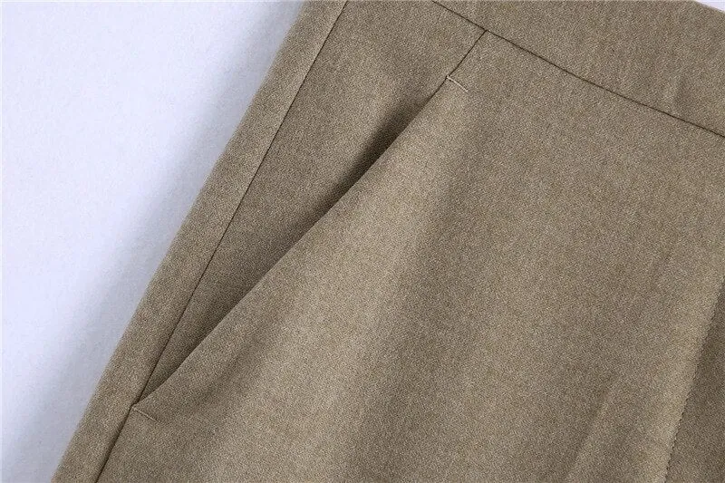 STRAIGHT PANTS