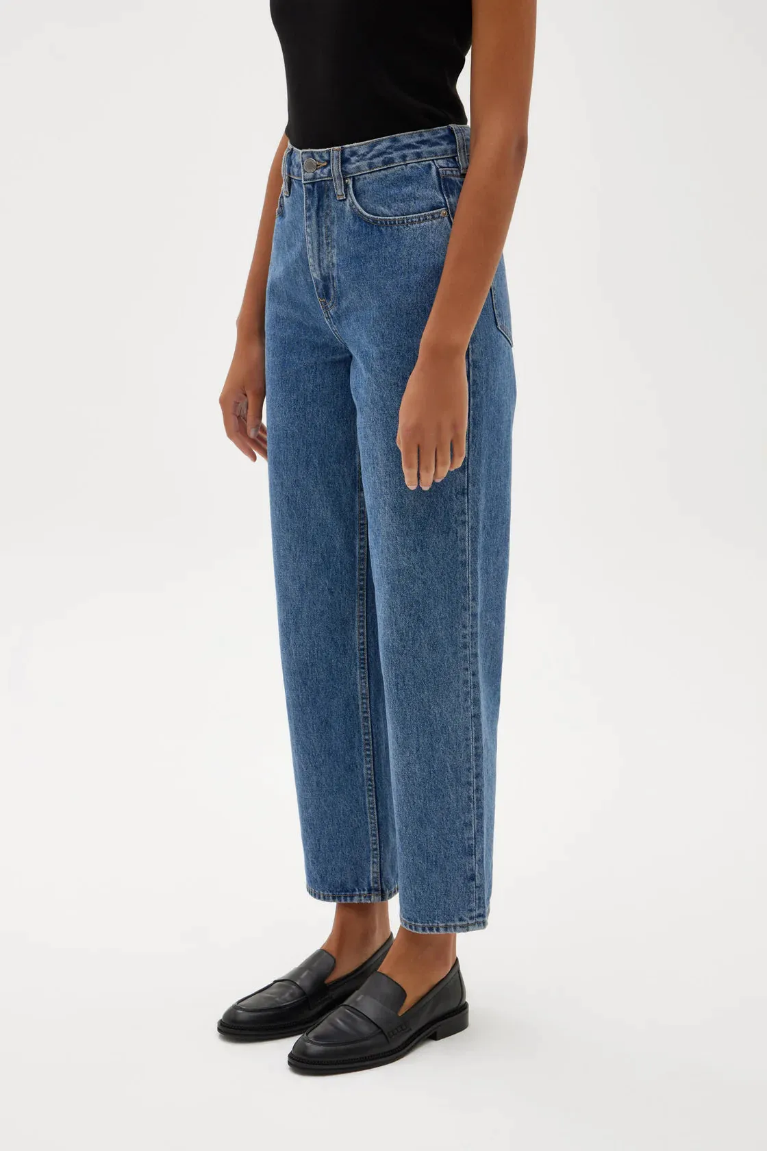 VINTAGE STRAIGHT JEAN | DARK STONE