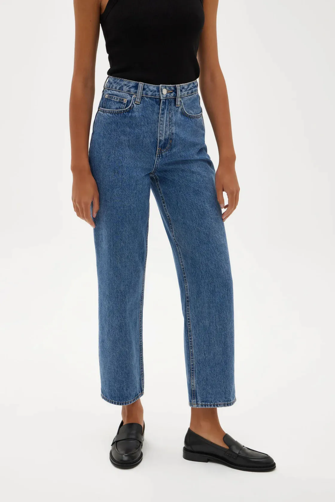 VINTAGE STRAIGHT JEAN | DARK STONE
