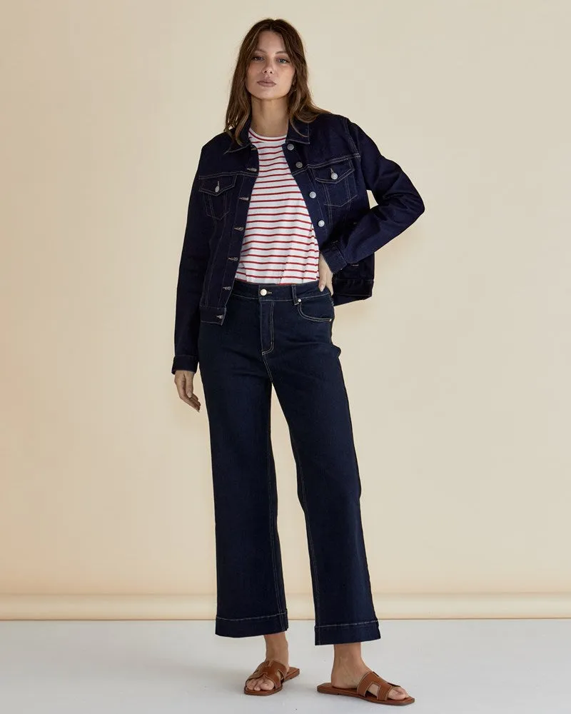 Willow Wide Leg Jeans - Ink