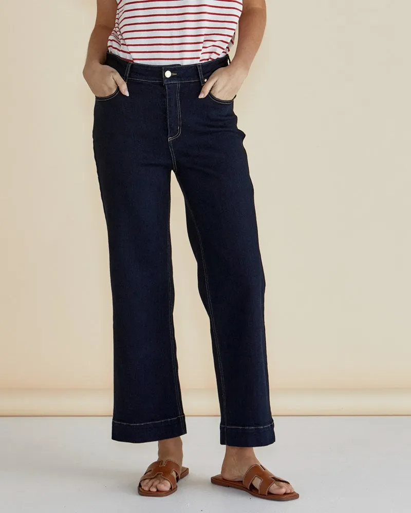 Willow Wide Leg Jeans - Ink