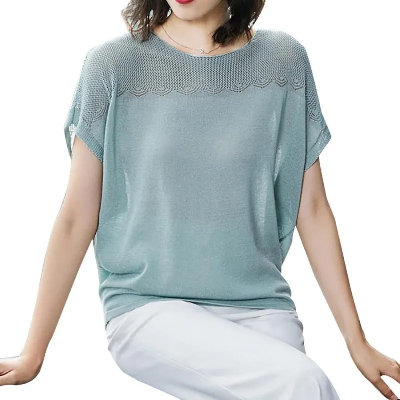 Women Short Sleeve Loose T-shirts